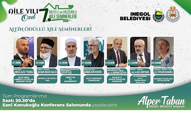 Aile Okulunda 7. Dönem Başlıyor