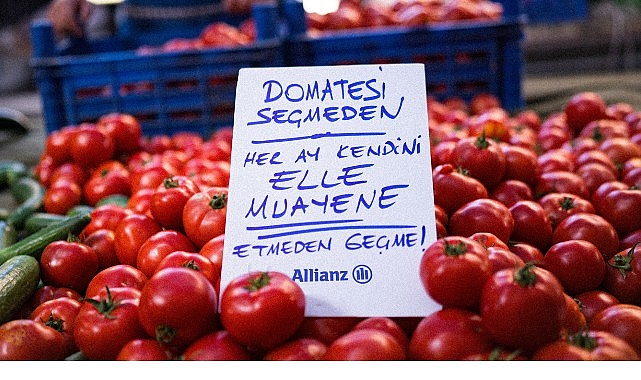 Allianz’dan Meme Kanseri Farkındalık Ayına Özel Proje:  “Pazarda Elle Muayene!”