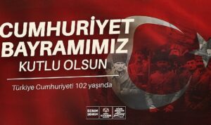 Başkan Altay: “Cumhuriyetimizin 102. Yılı Kutlu Olsun”