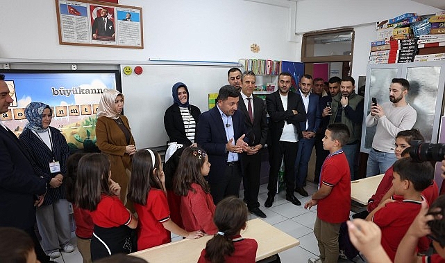 Başkan Arı’dan Sınıf Başkanı Eymen Ekinci’ye Ziyaret