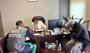 İnegöl Belediyesi’nden Personeline Mobil Sigara Bırakma Polikliniği Hizmeti