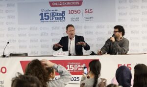 İngiliz yazar Thomas Taylor, çocuklarla buluştu