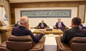 Kardeş Teşani’den Selçuklu Belediyesi’ne Ziyaret