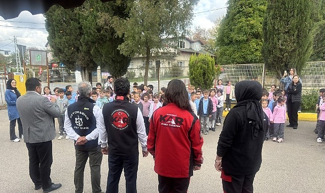 Kartepe’de Öğrencilere Afet Bilinci Eğitimi