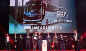 MAN Lion’s Coach E, “2026 Yılının Sürdürülebilir Otobüsü” seçildi
