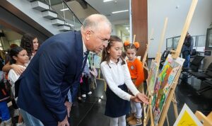 Minik ressamlardan anlamlı mesaj: Suyumuzu koruyalım