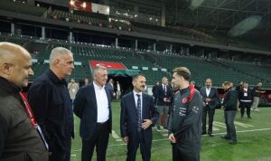 Tarihi maç öncesi Milli Takım’a moral verdiler