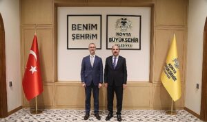 Ukrayna’nın Ankara Büyükelçisi Dzheliaov Başkan Altay’ı Ziyaret Etti