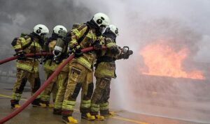 Yangın ve deprem tatbikatında o anlar yeniden yaşandı