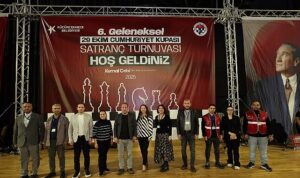 6. Geleneksel 29 Ekim Cumhuriyet Kupası Satranç Turnuvası Düzenlendi