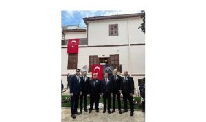 Başkan Aydın Selanik’te Atatürk’ü Andı
