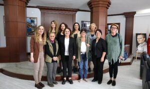 Didim Kadın Platformu’ndan Başkan Hatice Gençay’a Ziyaret