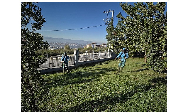 Dilovası Millet Bahçesi dip köşe temizleniyor