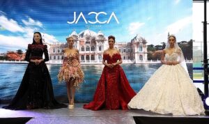 Evlilik Fuarı’nda gelinlik defilesi büyüledi