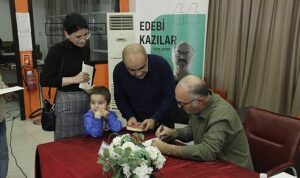 Faruk Duman, Nilüfer’de yazarlık serüvenini ve “Balıklarla İlgili Rivayet”i anlattı