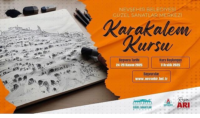 Güzel Sanatlar Merkezi’nde Kara Kalem Kursu Başlıyor