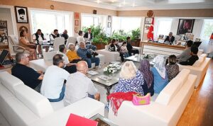 Kuzdere halkından Başkan Topaloğlu’na teşekkür ziyareti