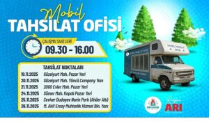 Mobil Tahsilat Ofisi, Farklı Noktalarda Hizmet Verecek