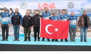 Olta ustalarının nefes kesen yarışı