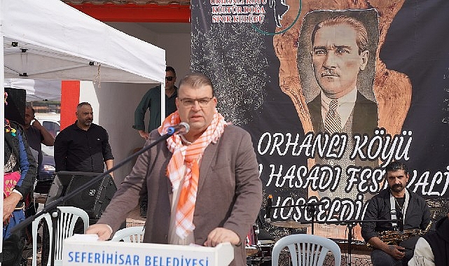 Orhanlı Köyü 2. Zeytin Hasadı Festivali coşkuyla başladı