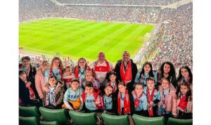 Türkiye Eğitim Gönüllüleri Vakfı (TEGV) ve Prometeon Türkiye, çocukları milli maç heyecanında buluşturdu