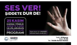 Üsküdar’da ”Ses Ver Şiddete Dur De” Etkinliği Düzenlenecek