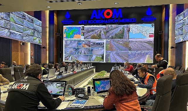 AKOM’dan sağanak yağış uyarısı: İBB ekipleri teyakkuzda