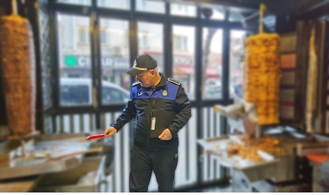 İnegöl’de Dönercilere Sıkı Denetim