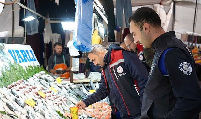 Maltepe’de balık denetimi