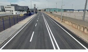 Railport’ta asfalt ve yol çizgileri tamamlandı