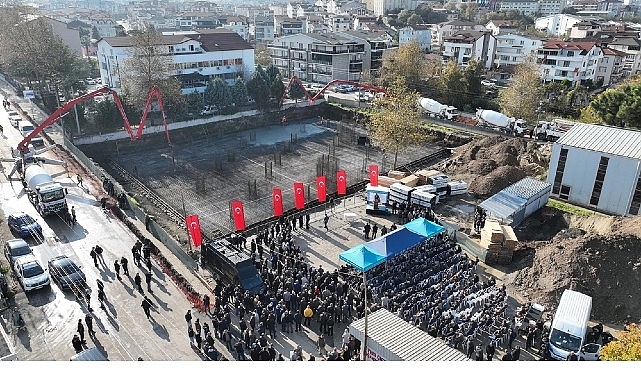 Yeni Çiftlik Ulu Camii’nin Temeli Törenle Atıldı